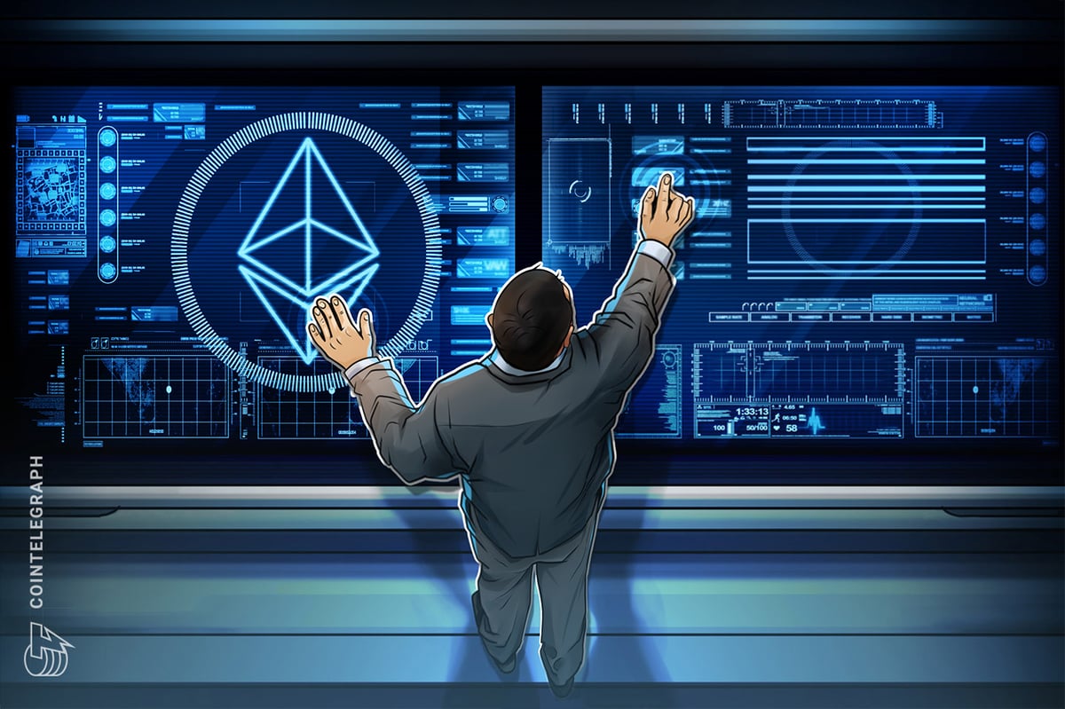 „Ethereum“ mainų likučiai krenta, kai įsibėgėja statymo veikla