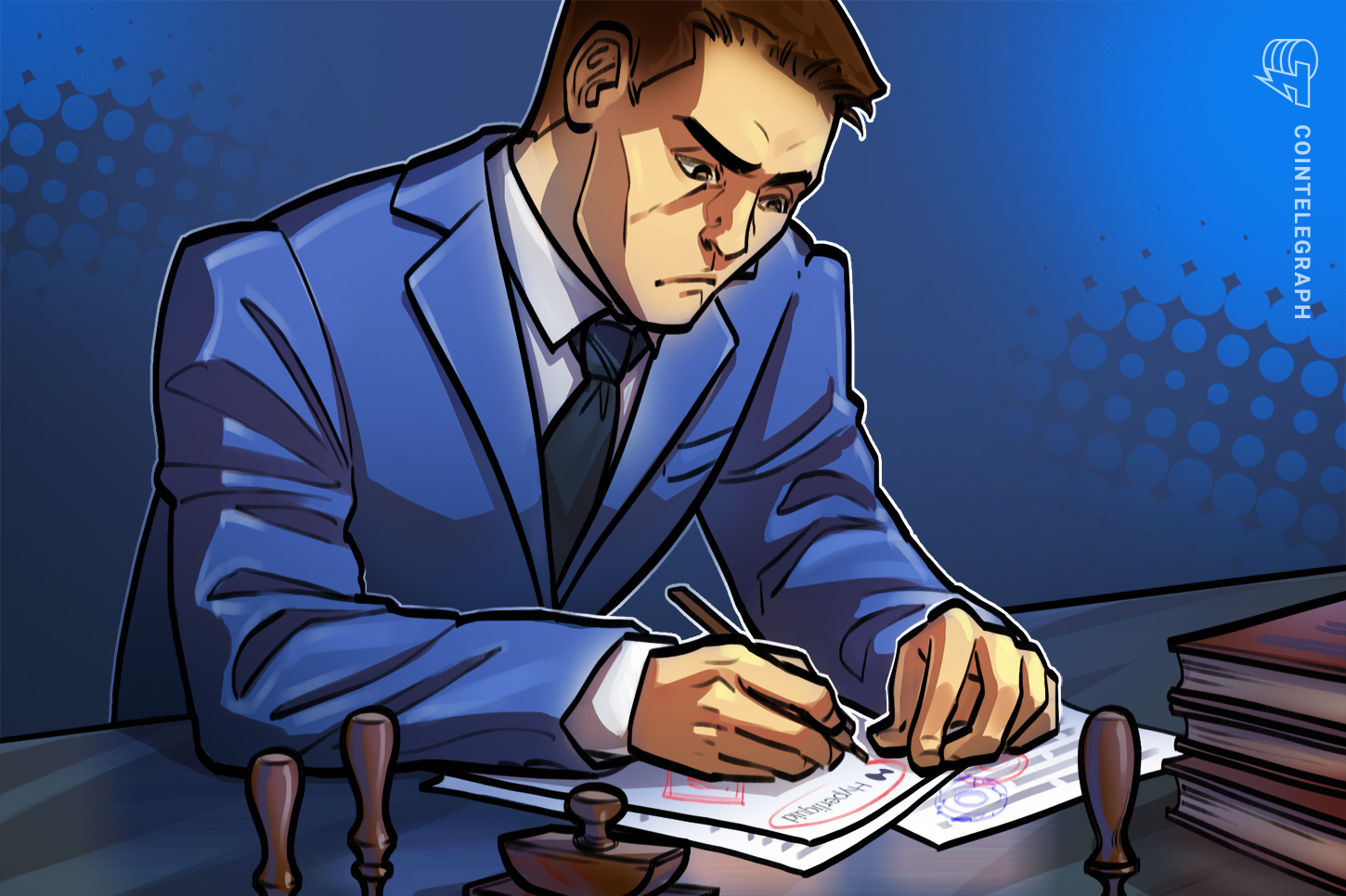 Tradicinių finansinių mainų garsinis signalas dėl HYPE prekių kainų