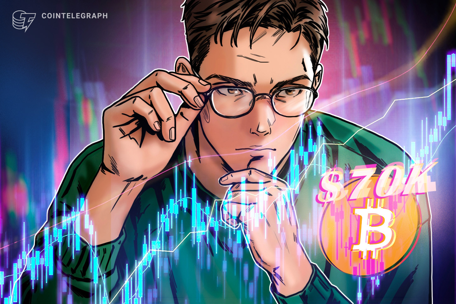 „Bitcoin“ pirkėjai kaupia 512 mln. USD pasiūlymus, beveik 70 000 USD, palaikymas: ar laukia pasikeitimas?