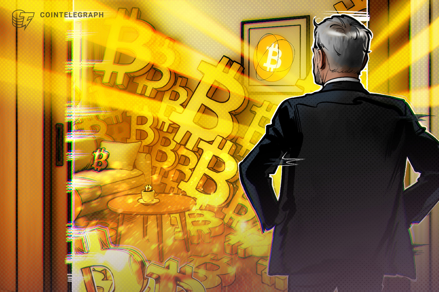 „Standard Chartered“ mato „Bitcoin“ dugno ženklus